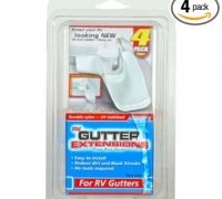 Camco 42123 Gutter Extensions - Pack of 4